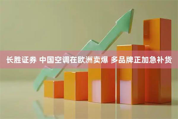 长胜证券 中国空调在欧洲卖爆 多品牌正加急补货